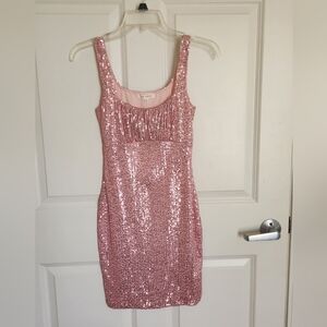 Bear Dance Party Dress Pink Sequins  (Sm) 32 L OFFERS WELCOME !